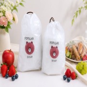 (200 Pcs) Food Cover Wrap Elastic