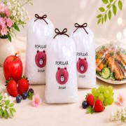 (300 Pcs) Food Cover Wrap Elastic